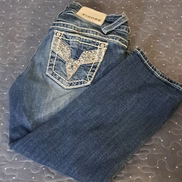 VIGOSS The Chelsea Capri jeans size 3/4 - Picture 1 of 6